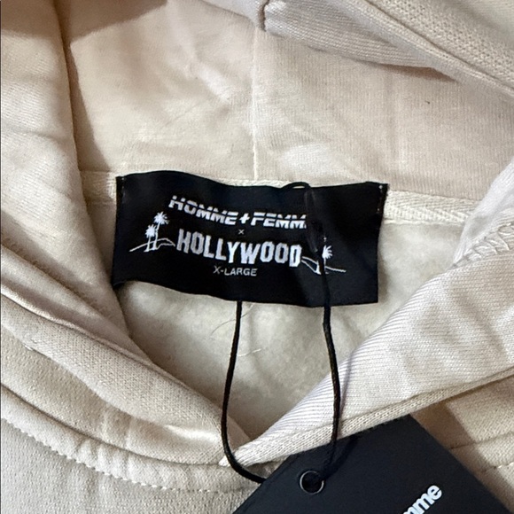 Homme + Femme Cali to NYC HOODIE- Tan - Picture 7 of 16